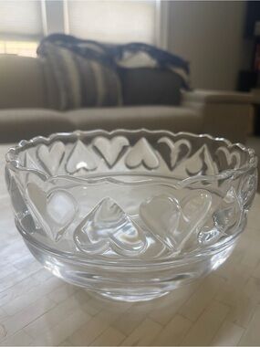 Tiffany & Co Crystal 8” Serving Bowl